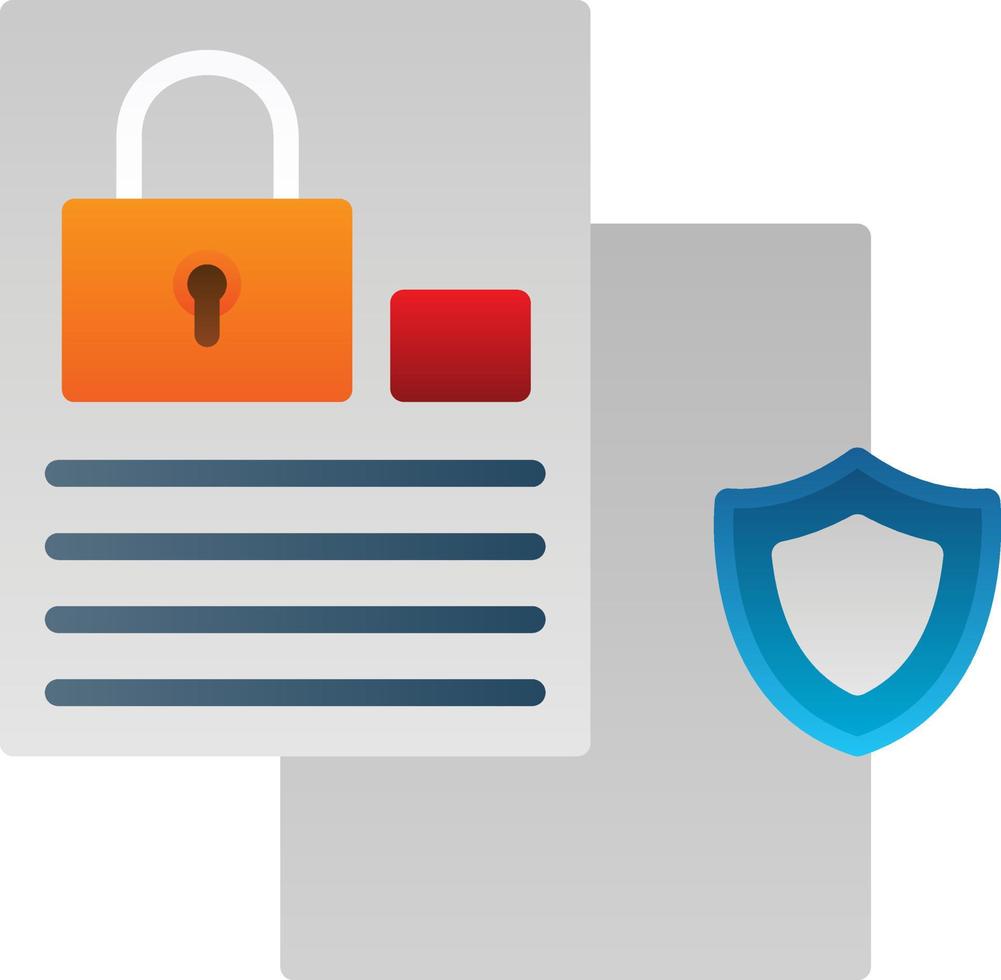 Privacy By Design Vector Icon Design