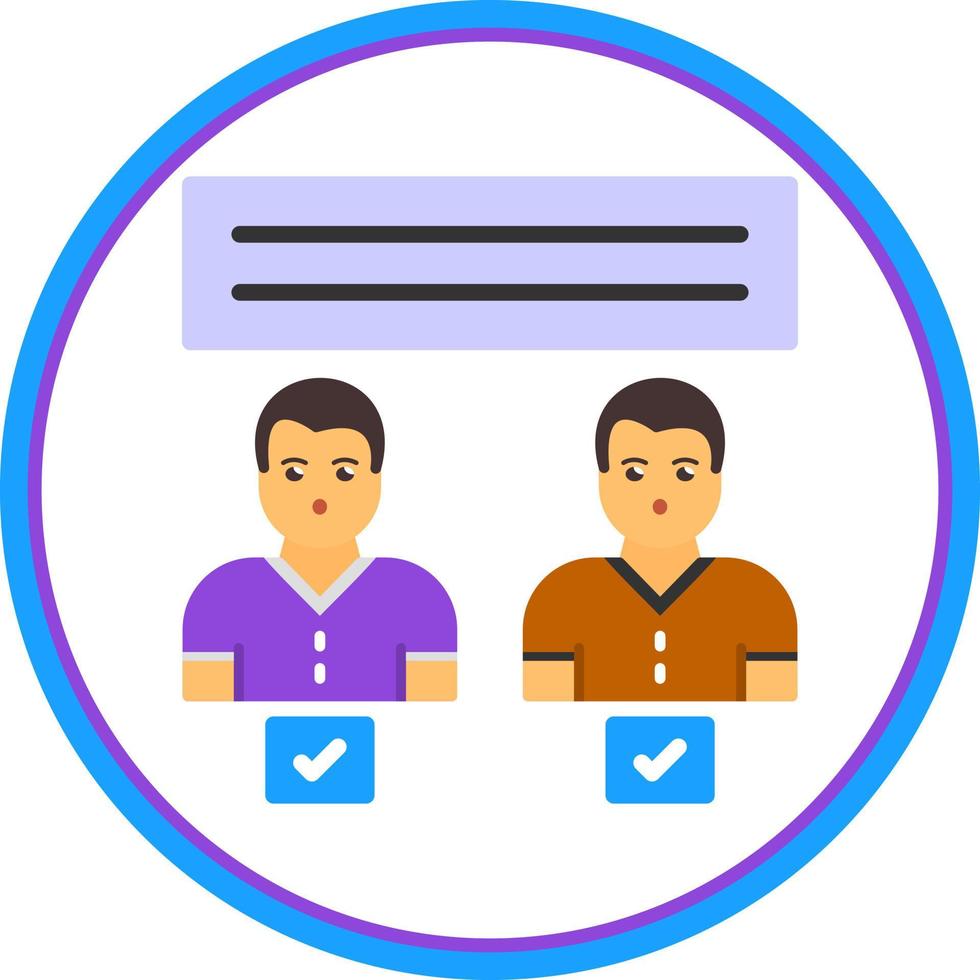 Identifiable Natural Person Vector Icon Design