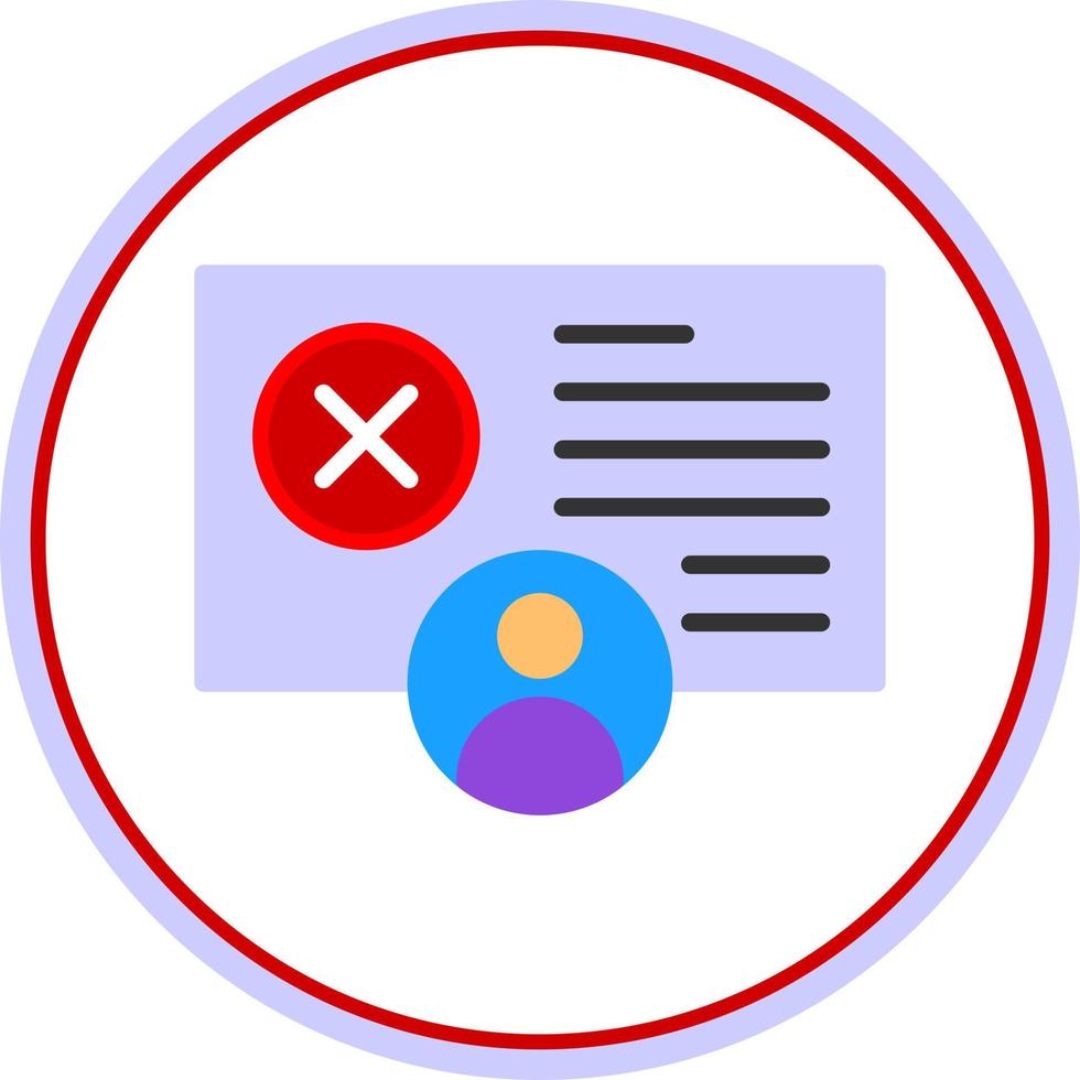 Right To Be Forgotten Vector Icon Design