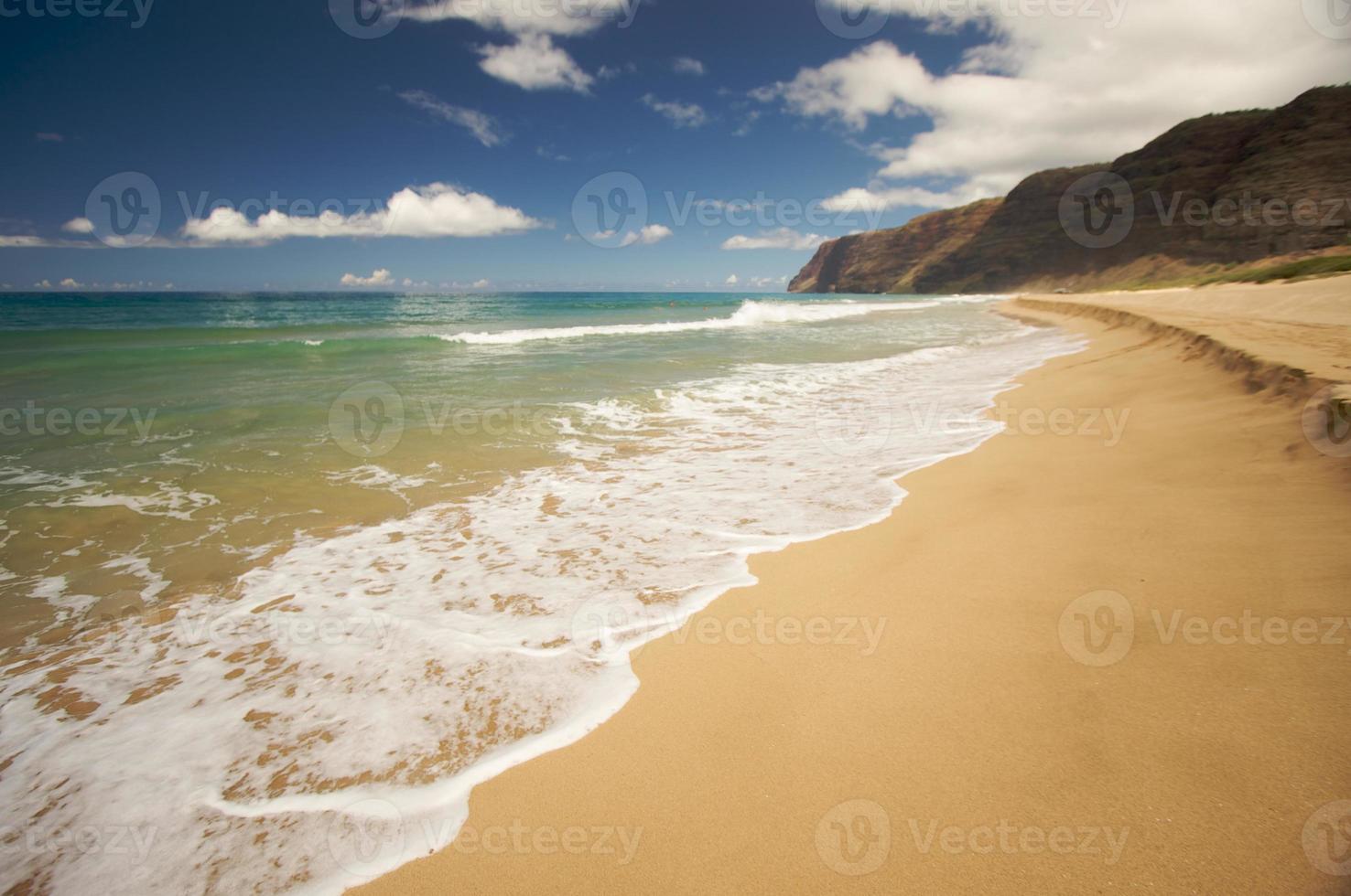 playa polihale, kauai foto