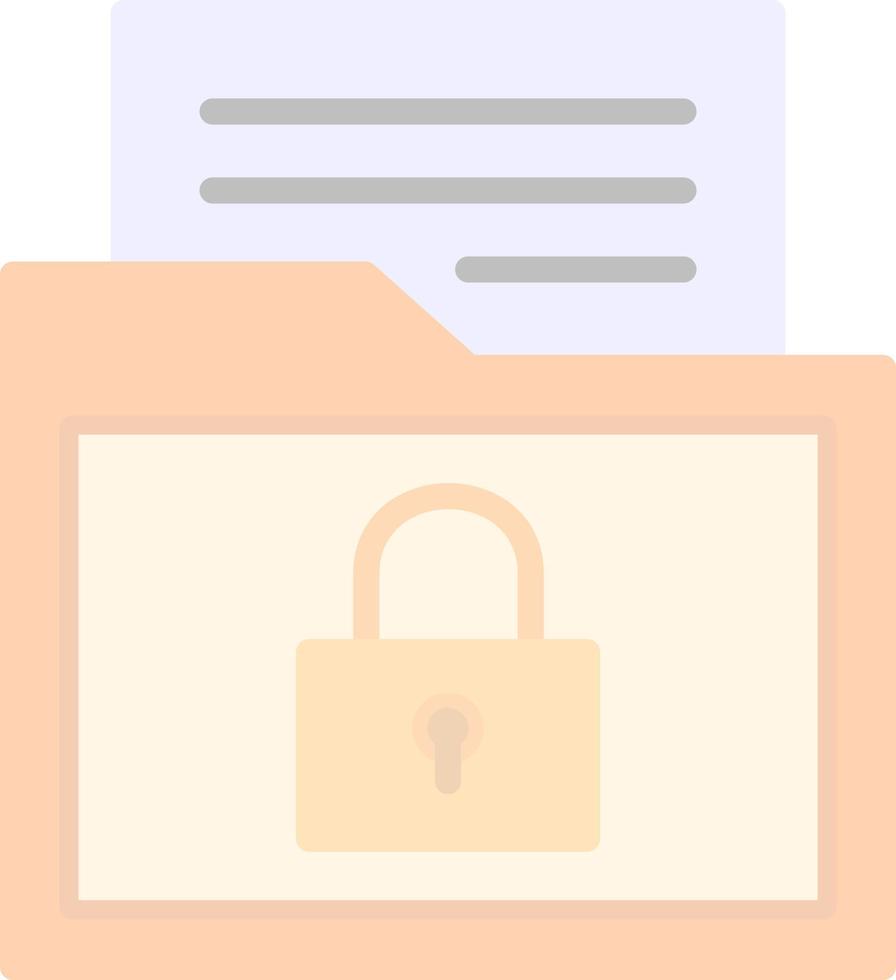 Encrypted Data Vector Icon Design