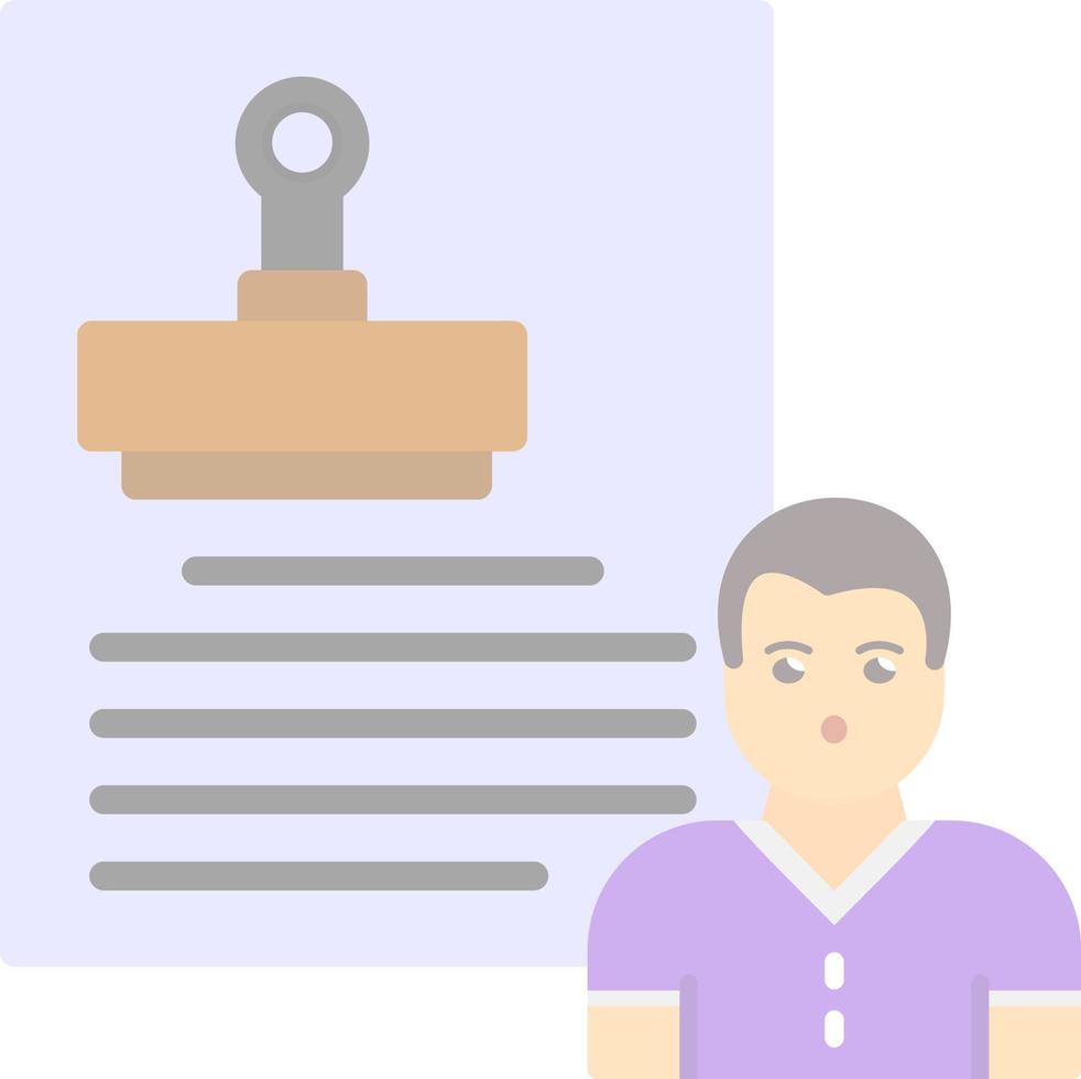 Supervisory Authority Vector Icon Design