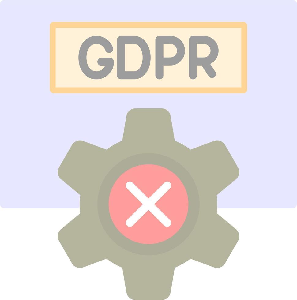 Restriction Of Processing Vector Icon Design