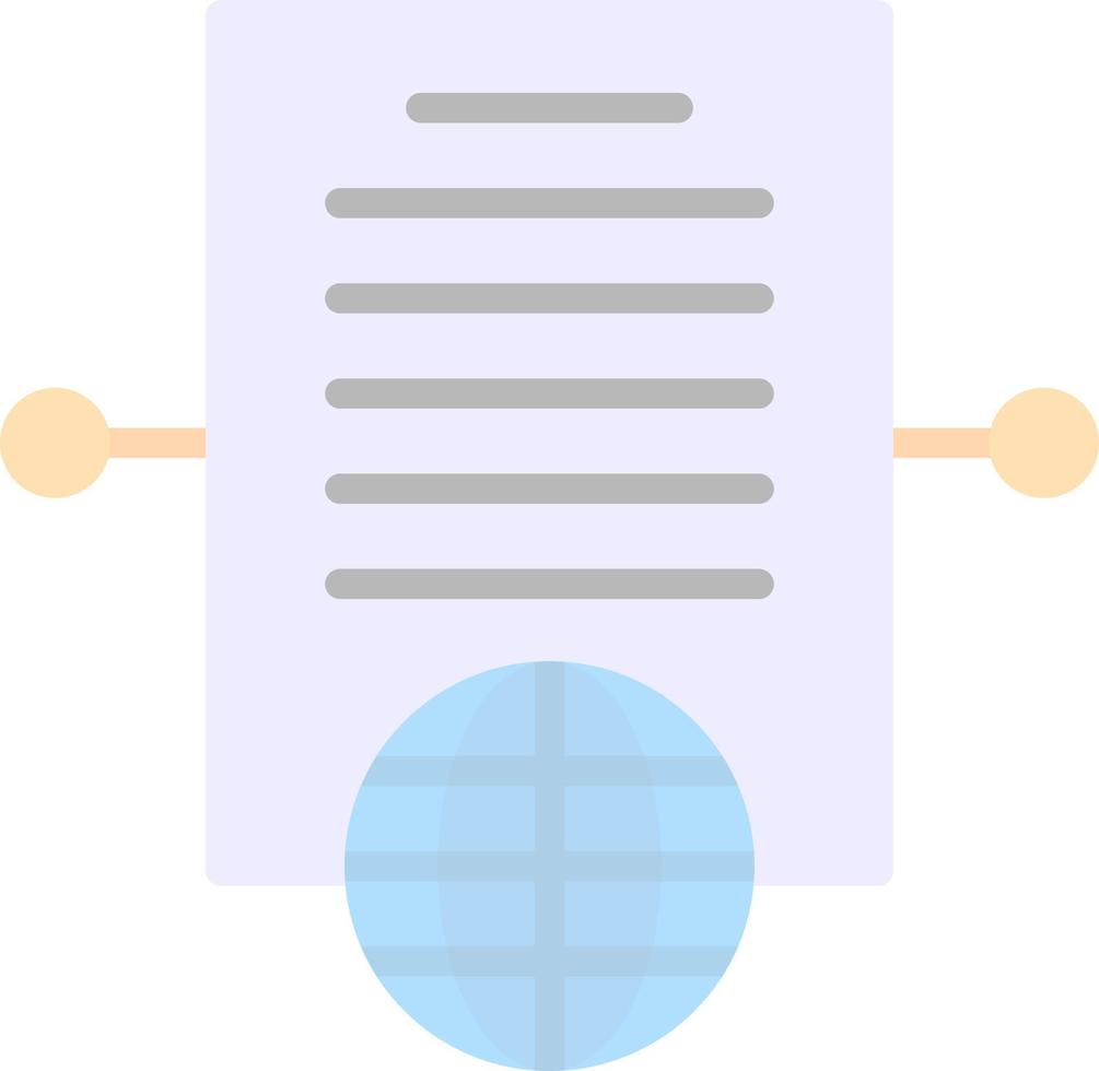 Binding Corporate Rules Vector Icon Design