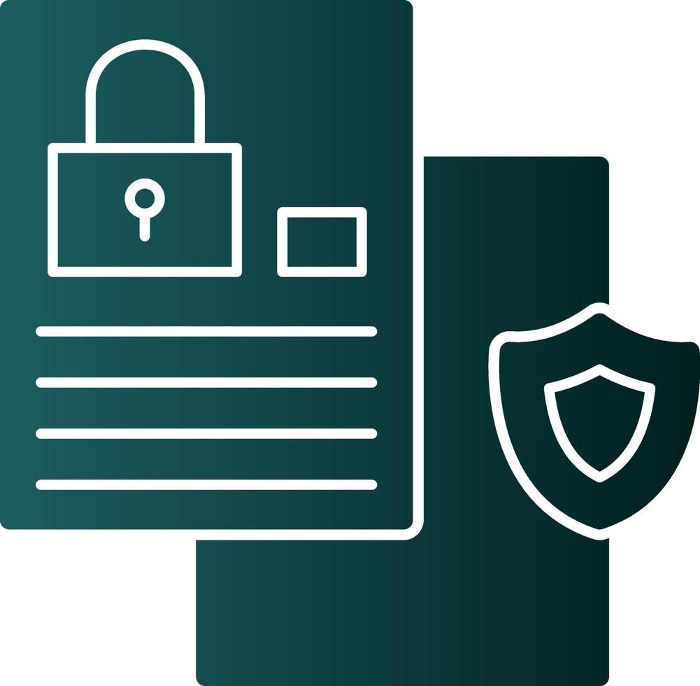 Privacy By Design Vector Icon Design