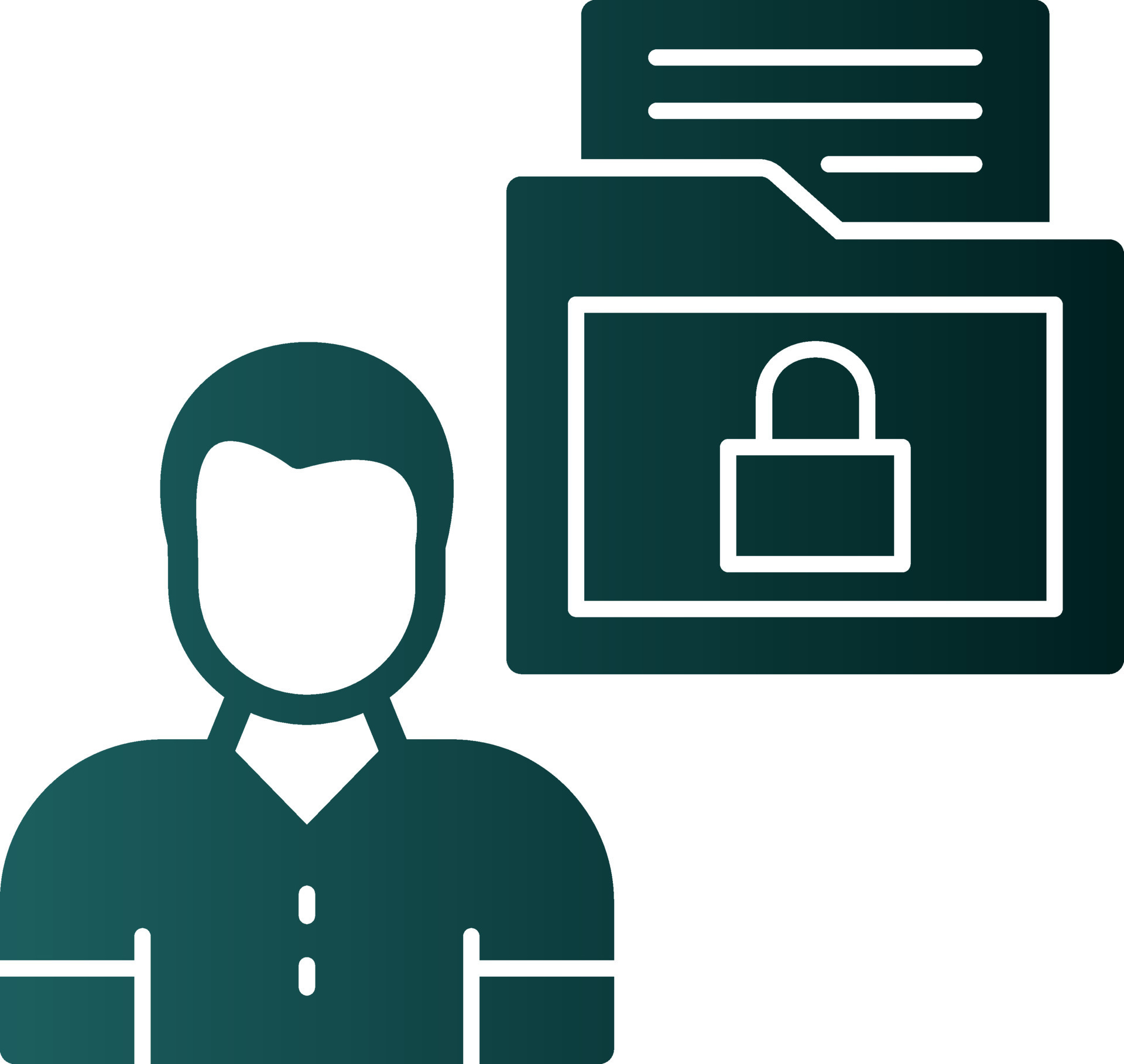 Sensitive Personal Data Vector Icon Design 16445021 Vector Art at Vecteezy