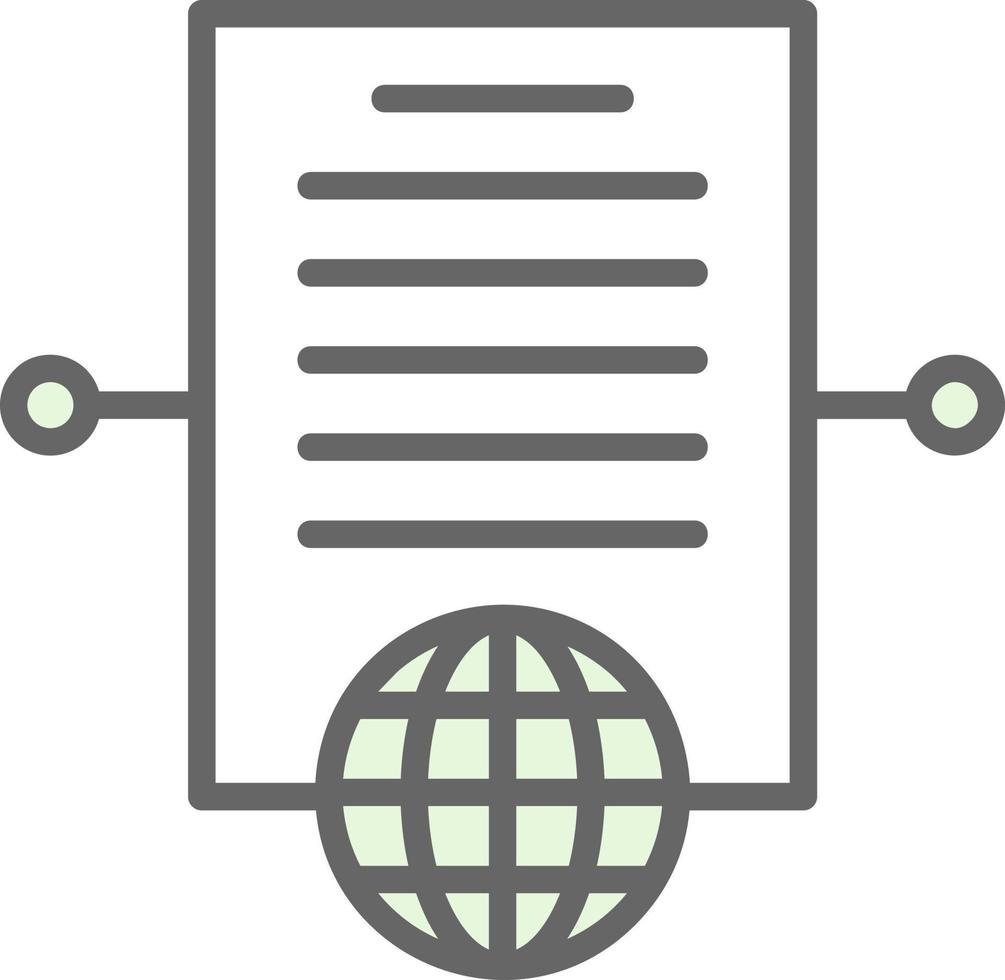 Binding Corporate Rules Vector Icon Design