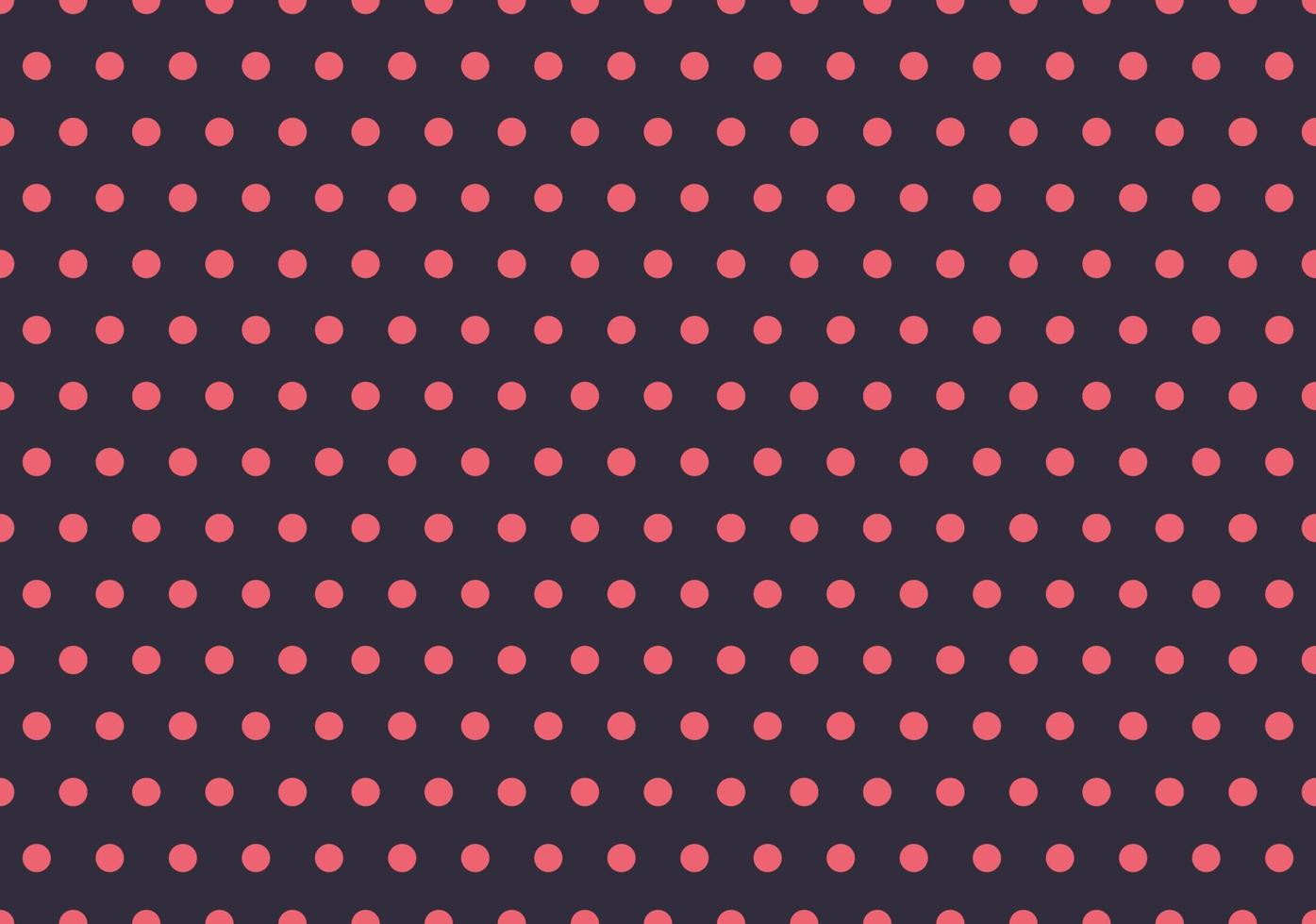 Abstract red polka dot seamless pattern vector