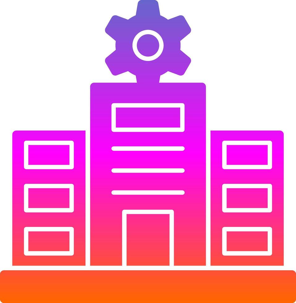 Main Establishment Vector Icon Design