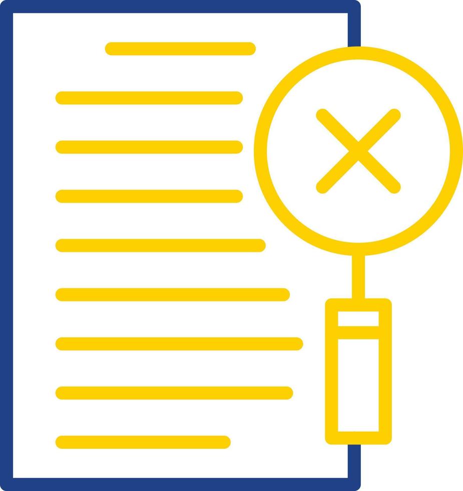 Data Infringement Vector Icon Design