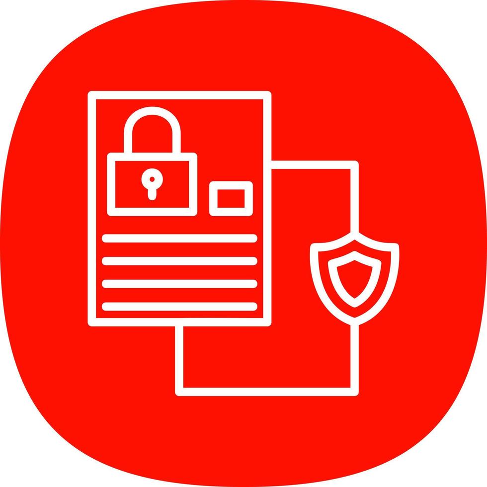 Privacy By Design Vector Icon Design