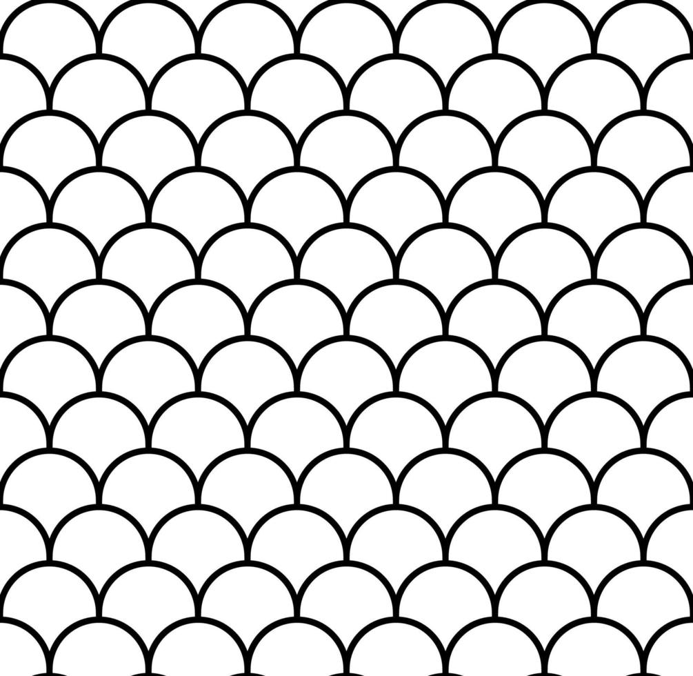 fish scale seamless pattern vector