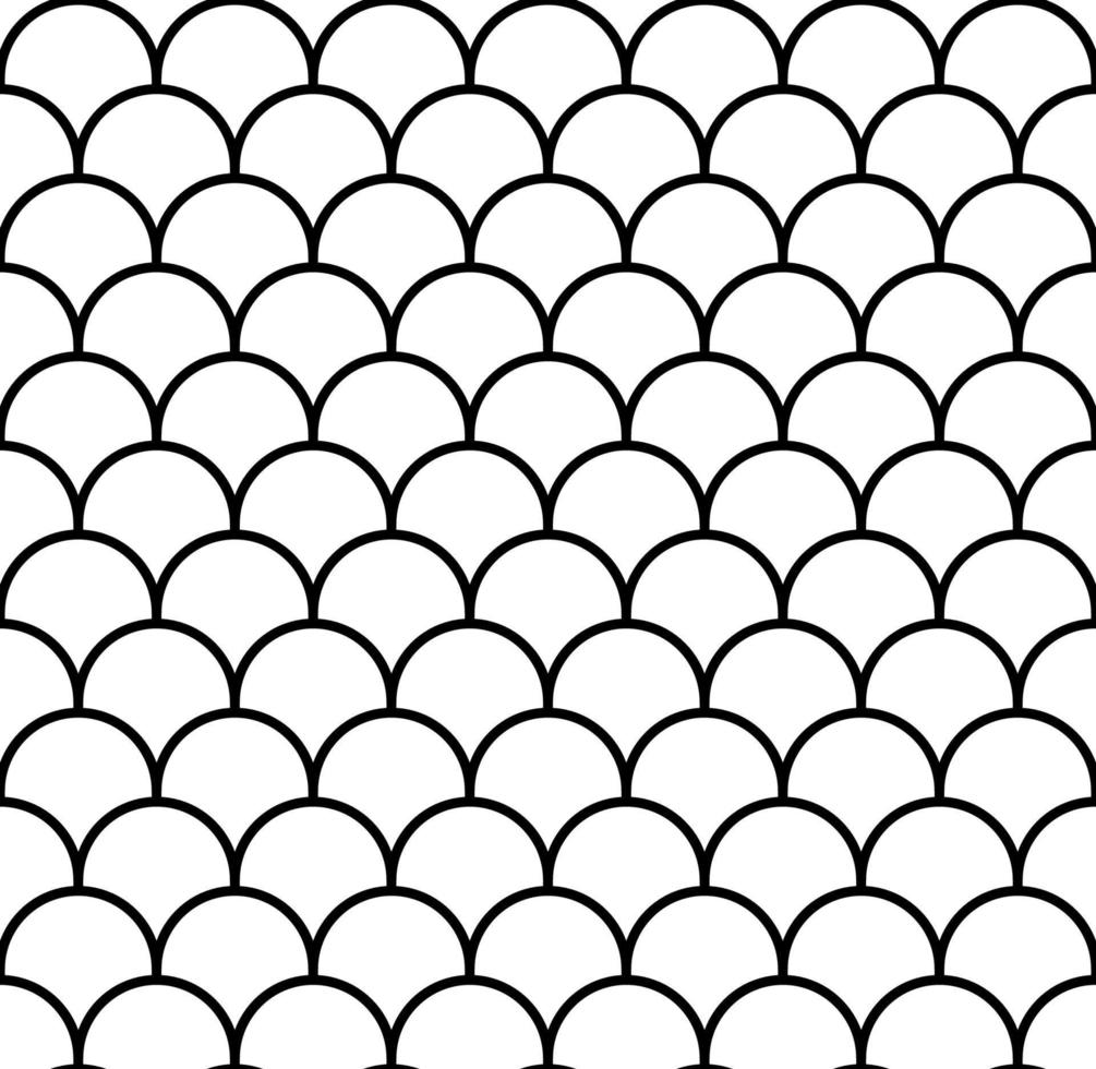 fish scale seamless pattern vector