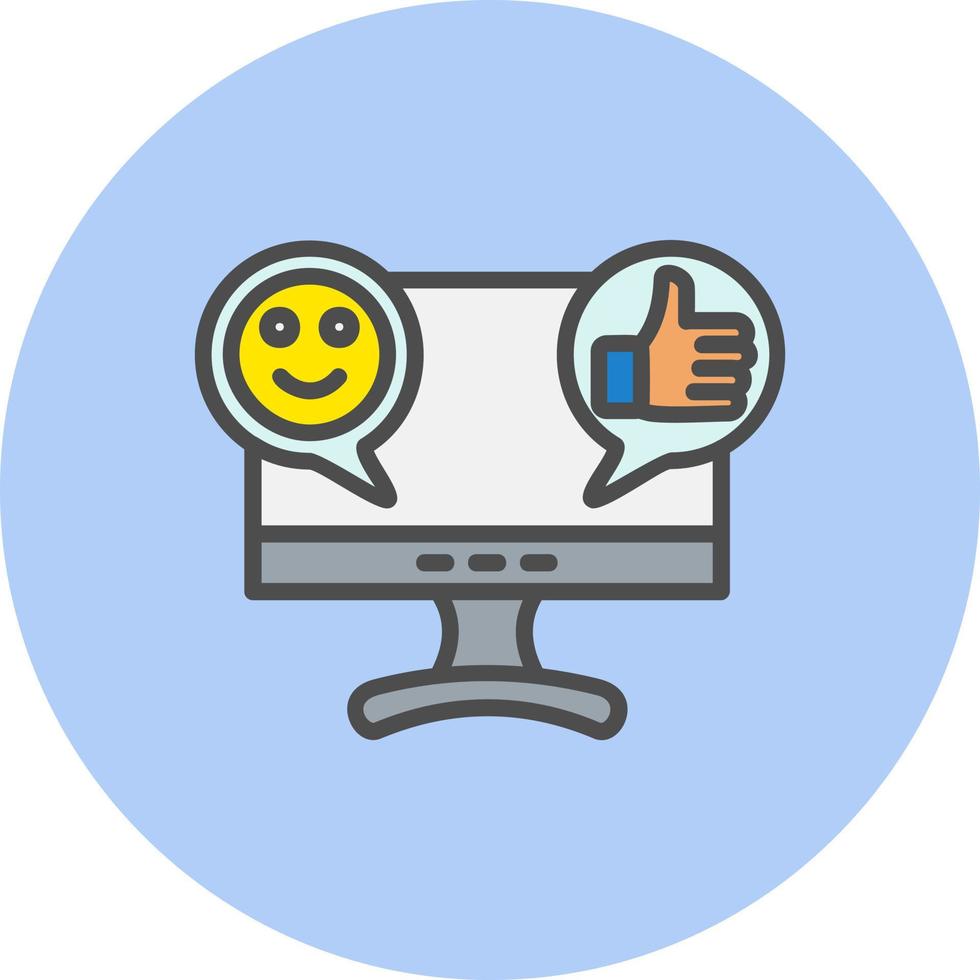 Reaction Vector Icon