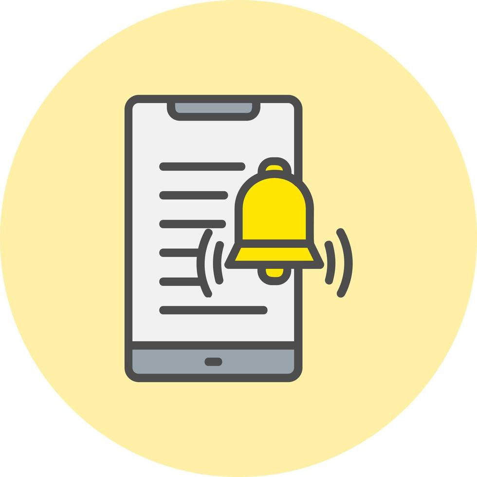 Mobile Reminder  Vector Icon