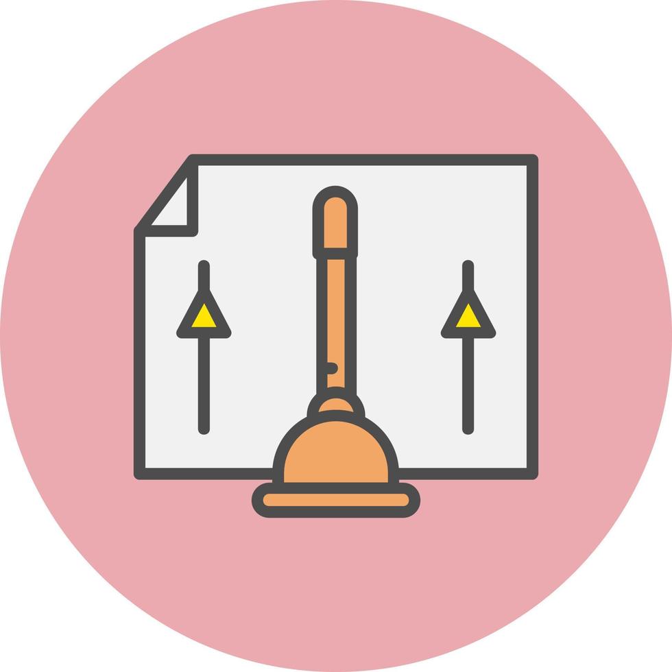 Plunger Vector Icon