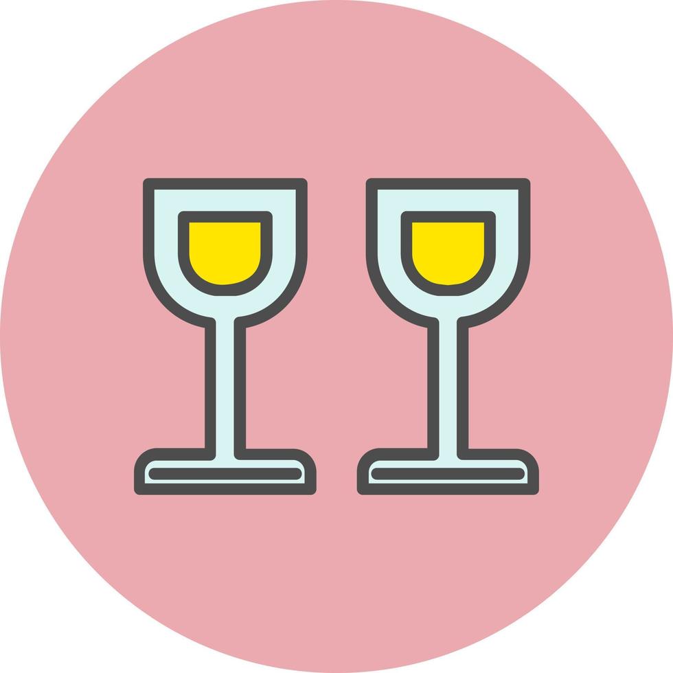 Wine Glass  Vector Icon