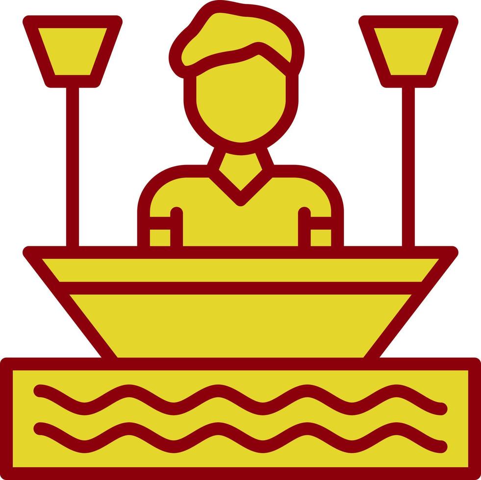 Boating Vector Icon Design