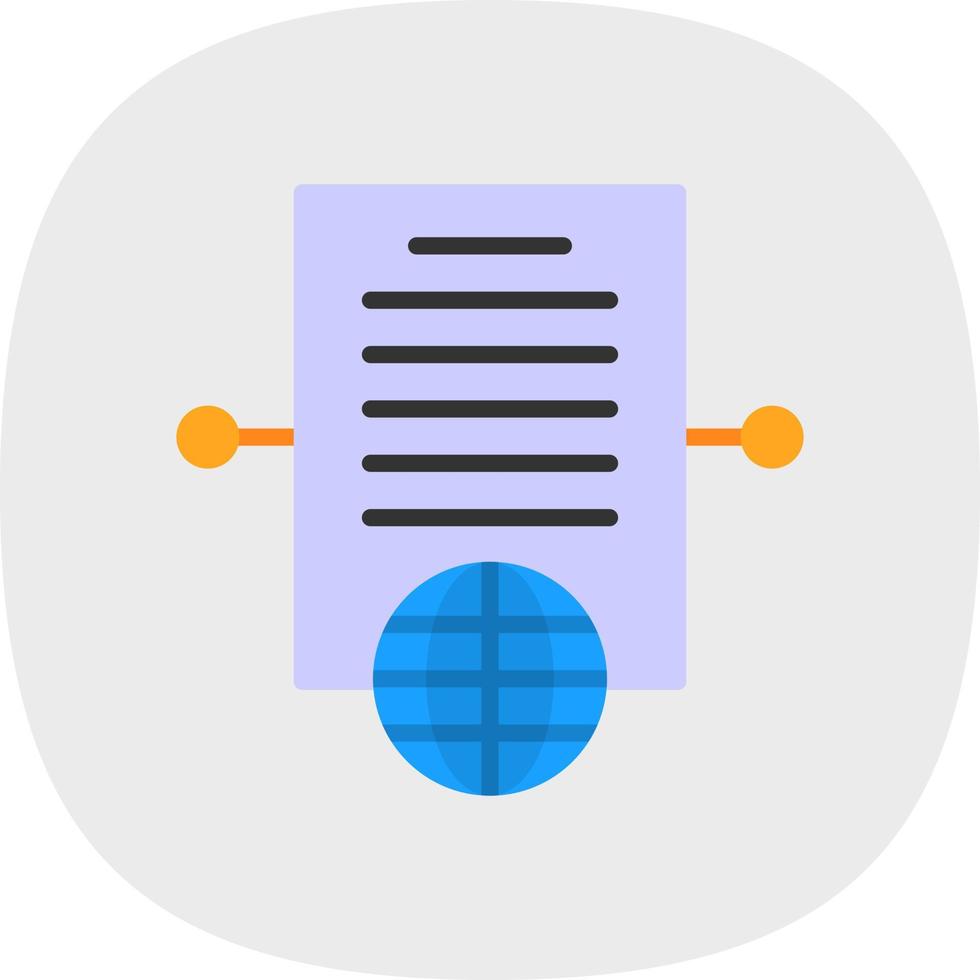 Binding Corporate Rules Vector Icon Design