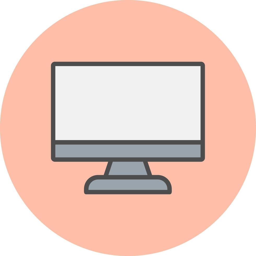 Monitor Vector Icon