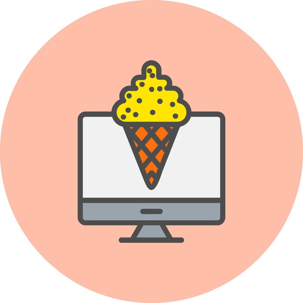 Ice Cream Vector icon