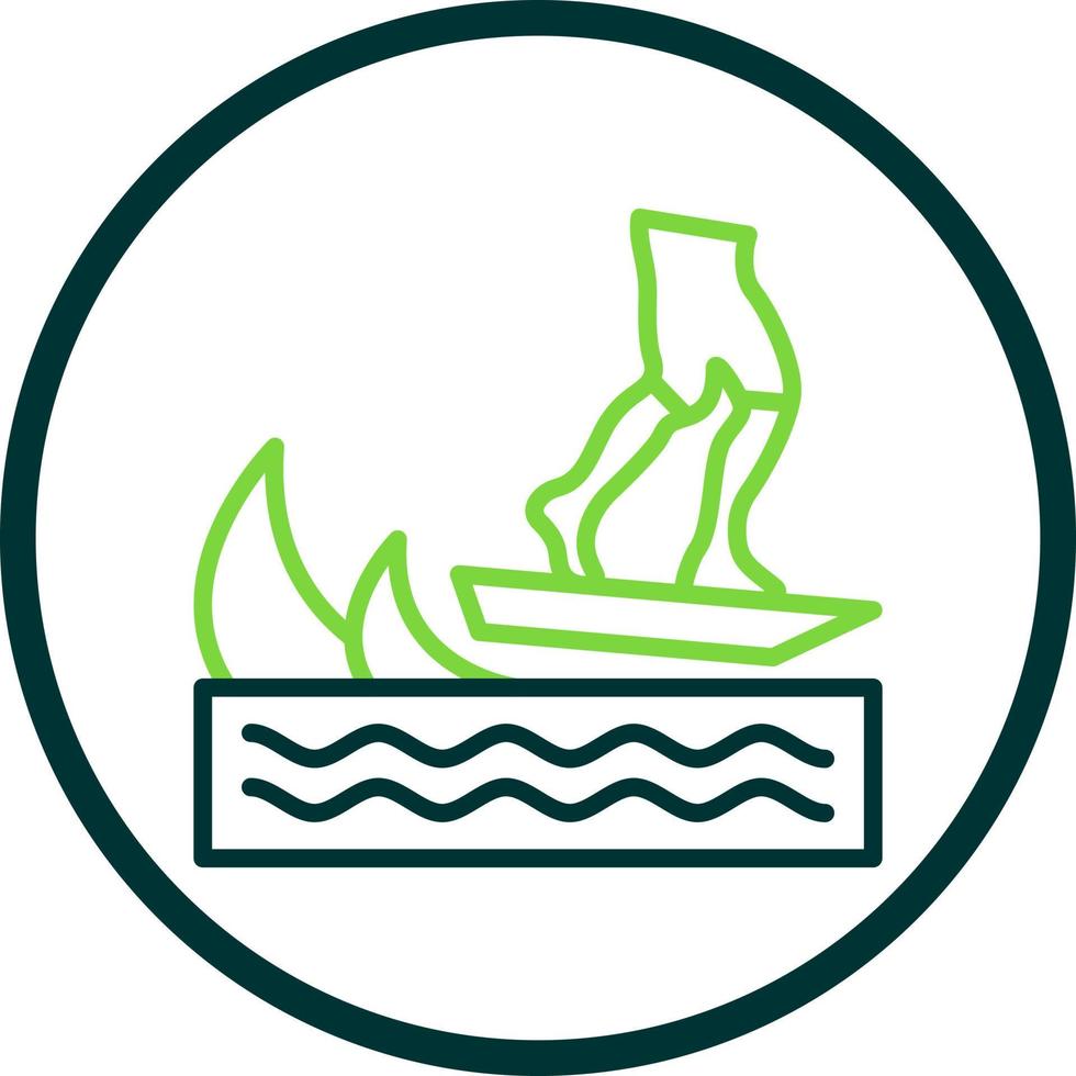Skurfing Vector Icon Design
