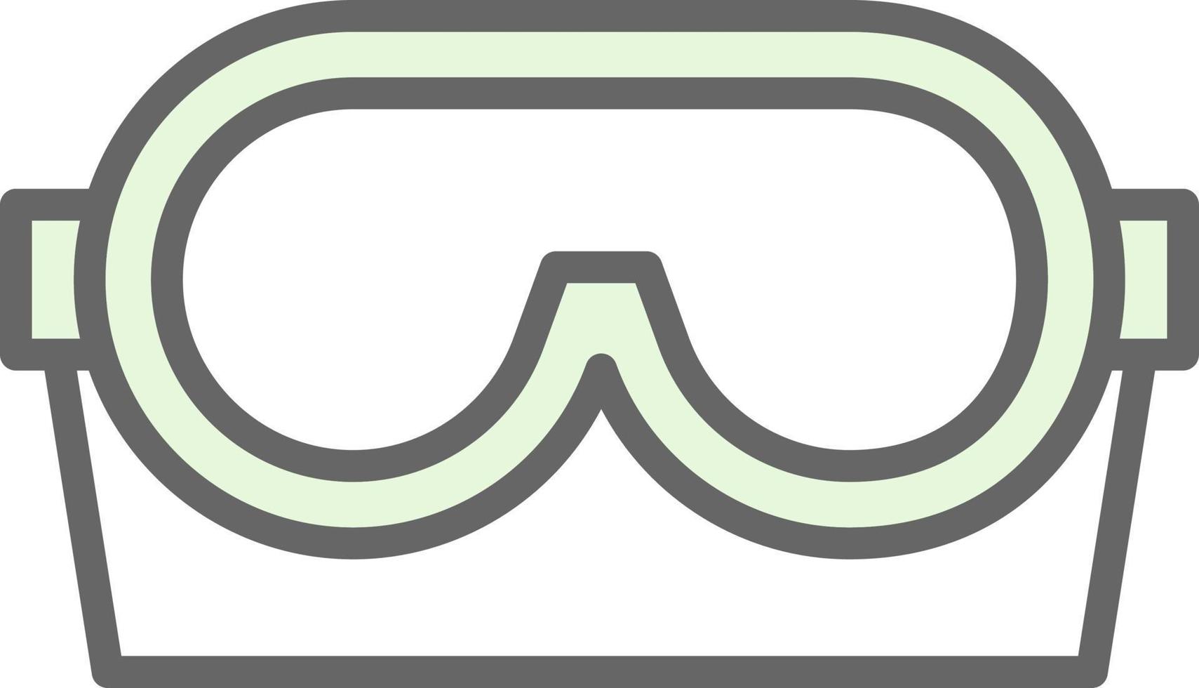 Goggles Vector Icon Design