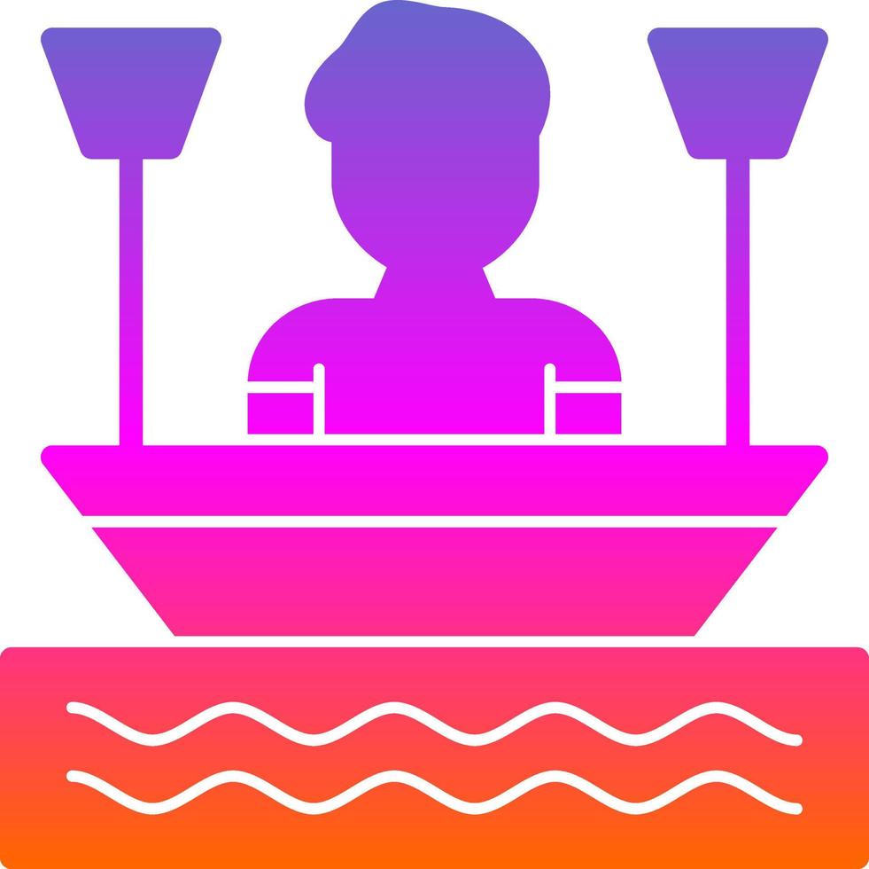 Boating Vector Icon Design