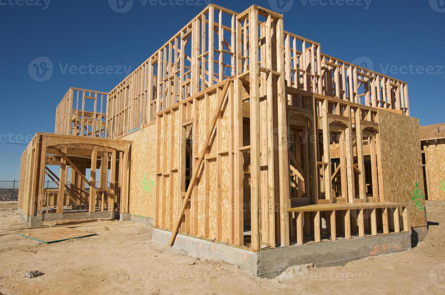 Construction Home Framing Abstract photo