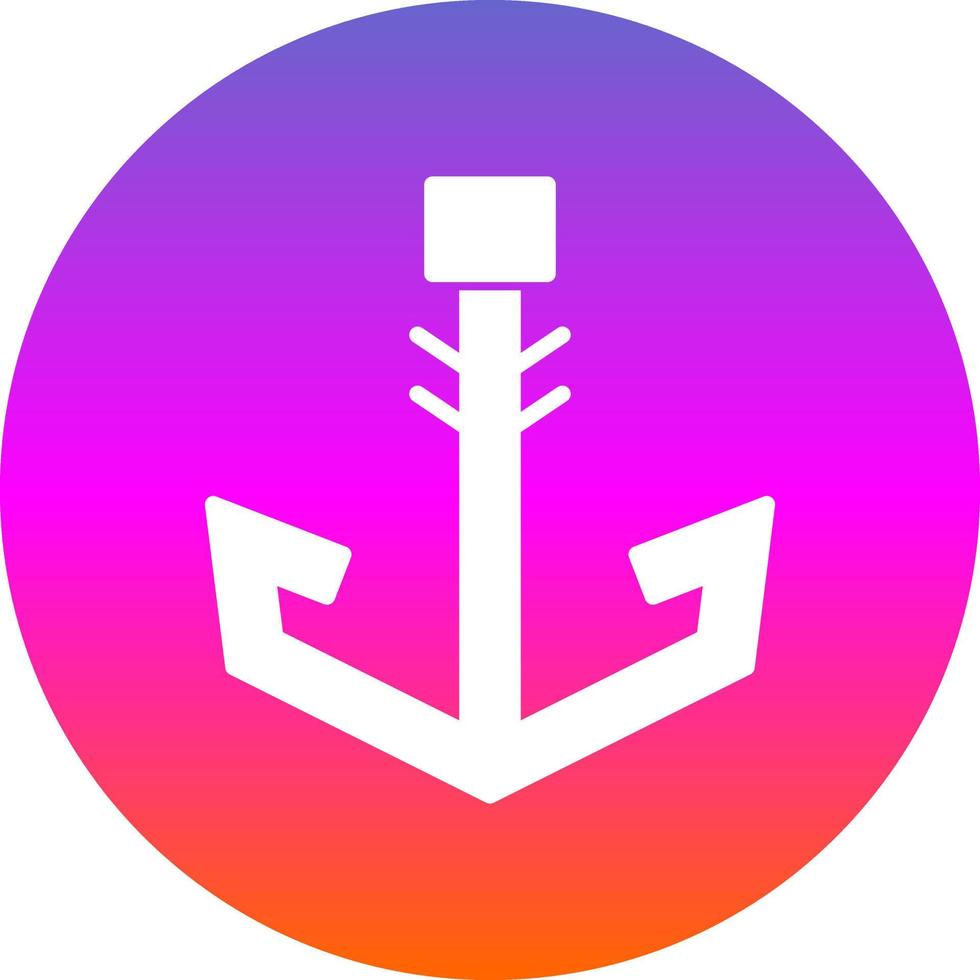 Anchor Vector Icon Design