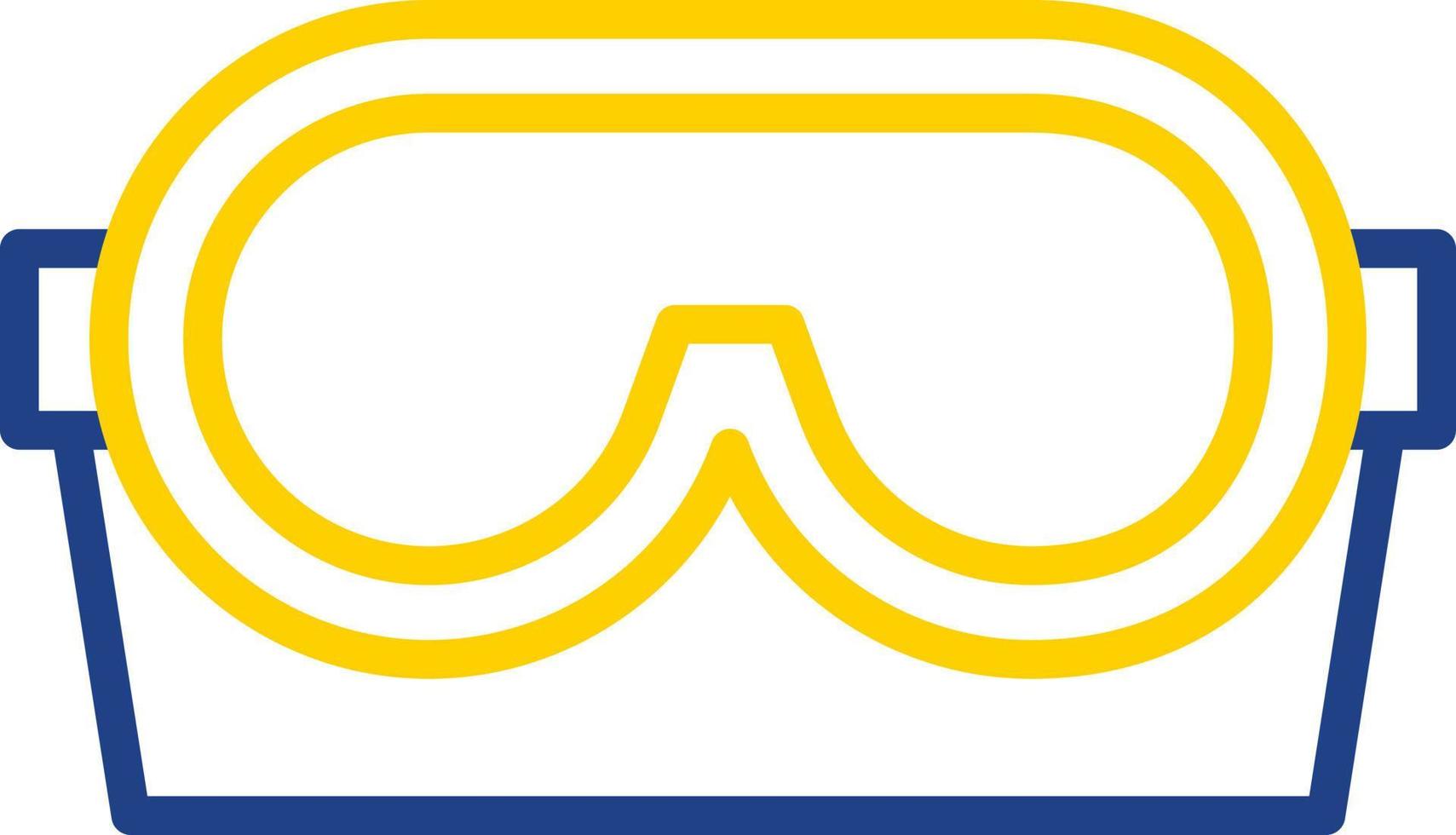 diseño de icono de vector de gafas