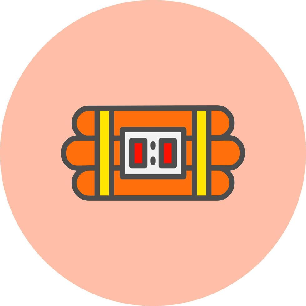 Time Bomb  Vector Icon