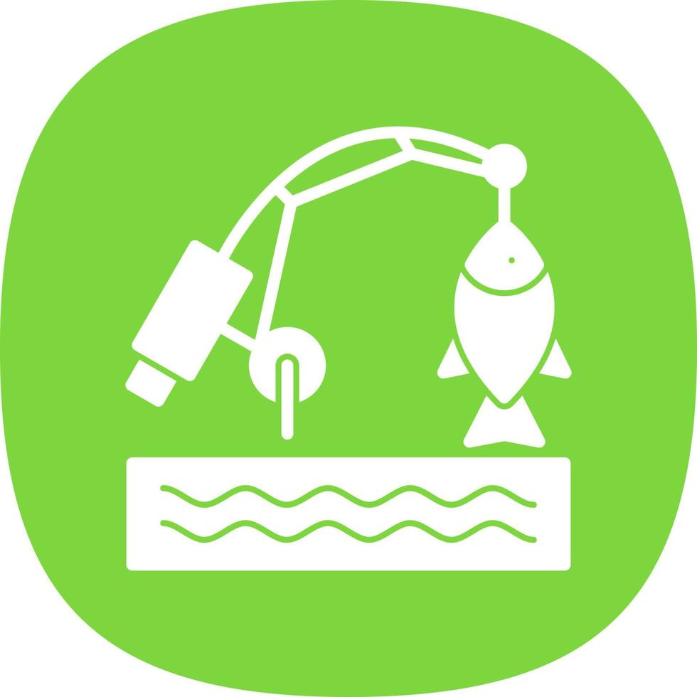 Fishing Vector Icon Design