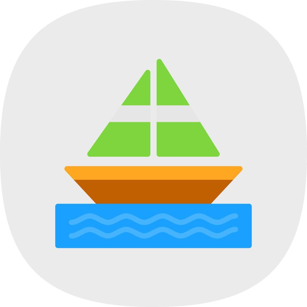 Sailing Vector Icon Design