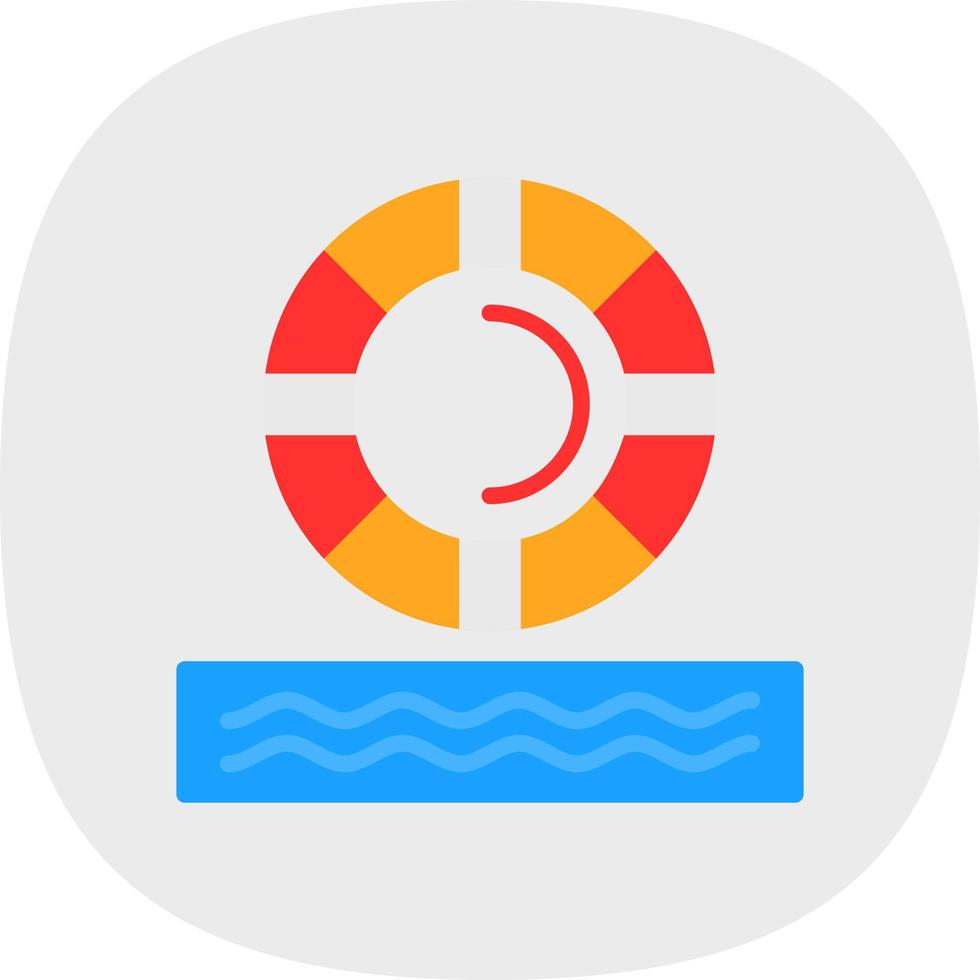 Lifebuoy Vector Icon Design