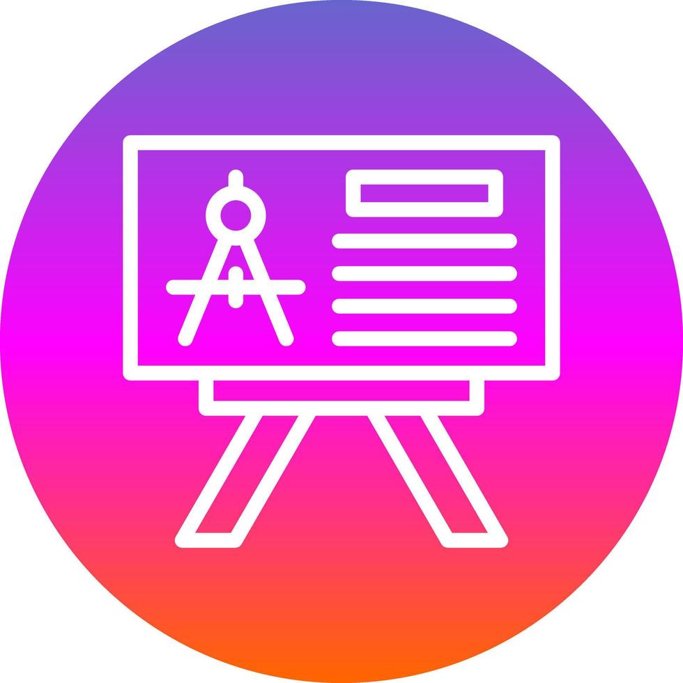 Drawing Compass Vector Icon Design