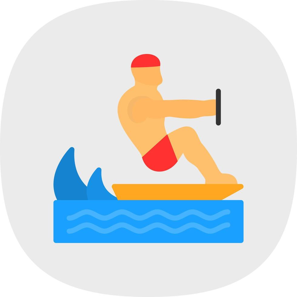 diseño de icono de vector de surf