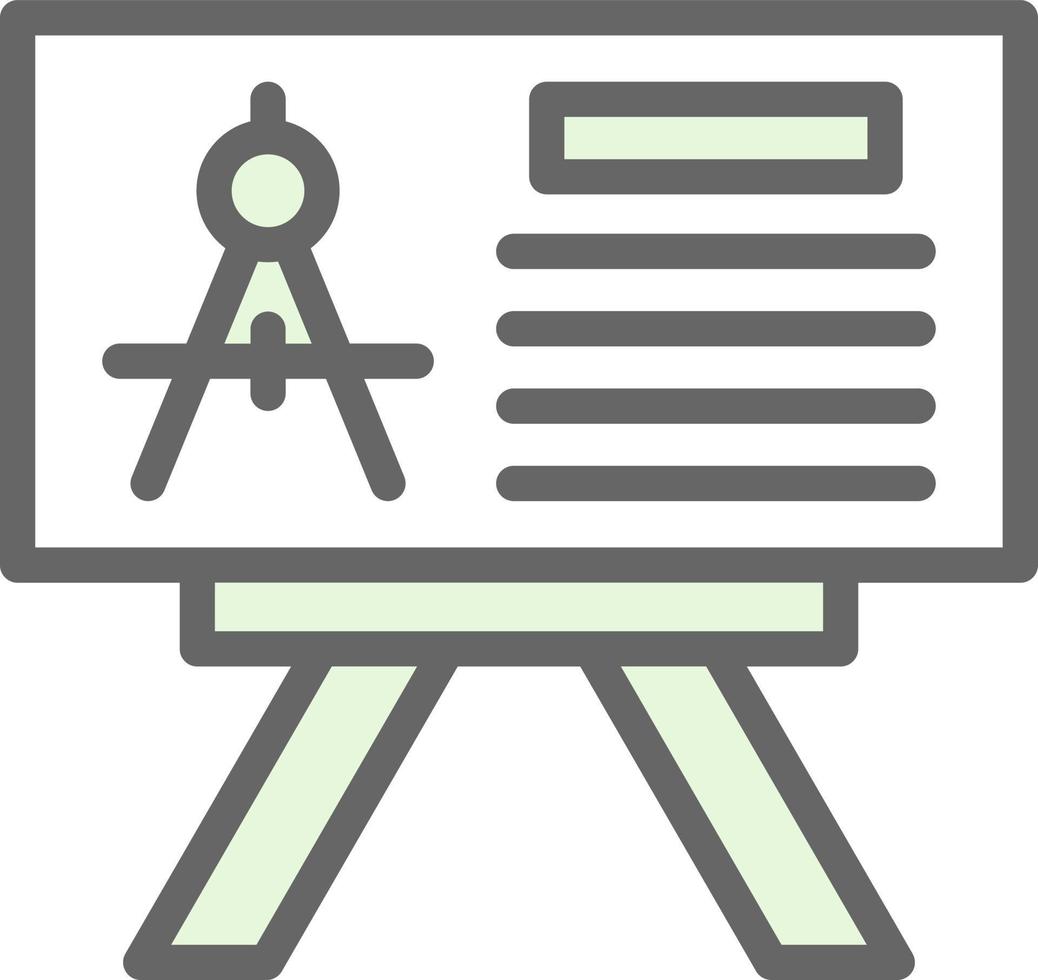 Drawing Compass Vector Icon Design