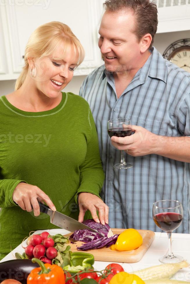 Happy Couple Enjoying An Evening photo