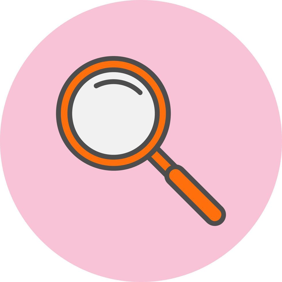 Magnifying Glass  Vector Icon