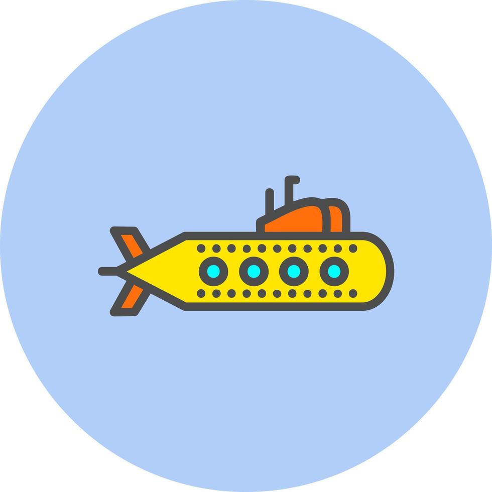 Submarine  Vector Icon