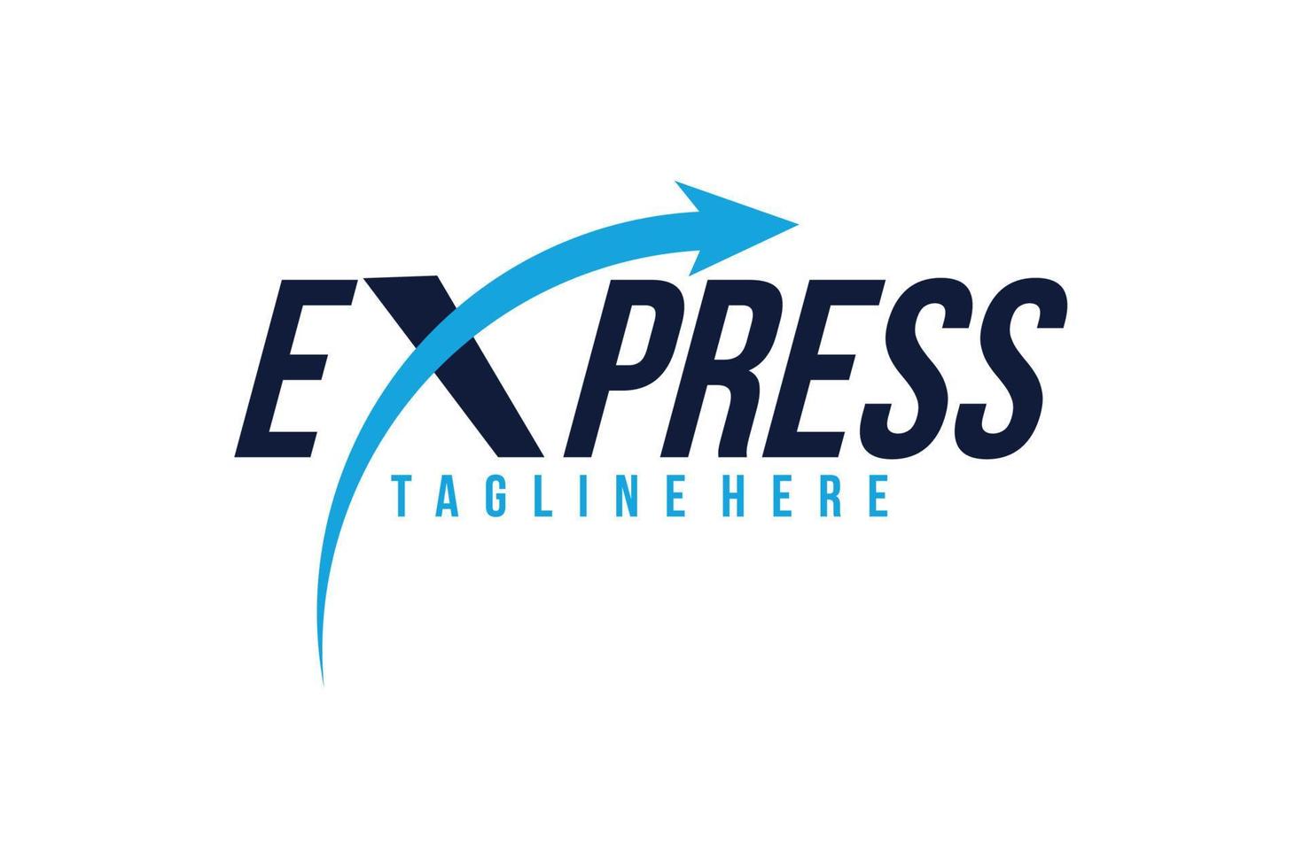 express logo icono vector aislado