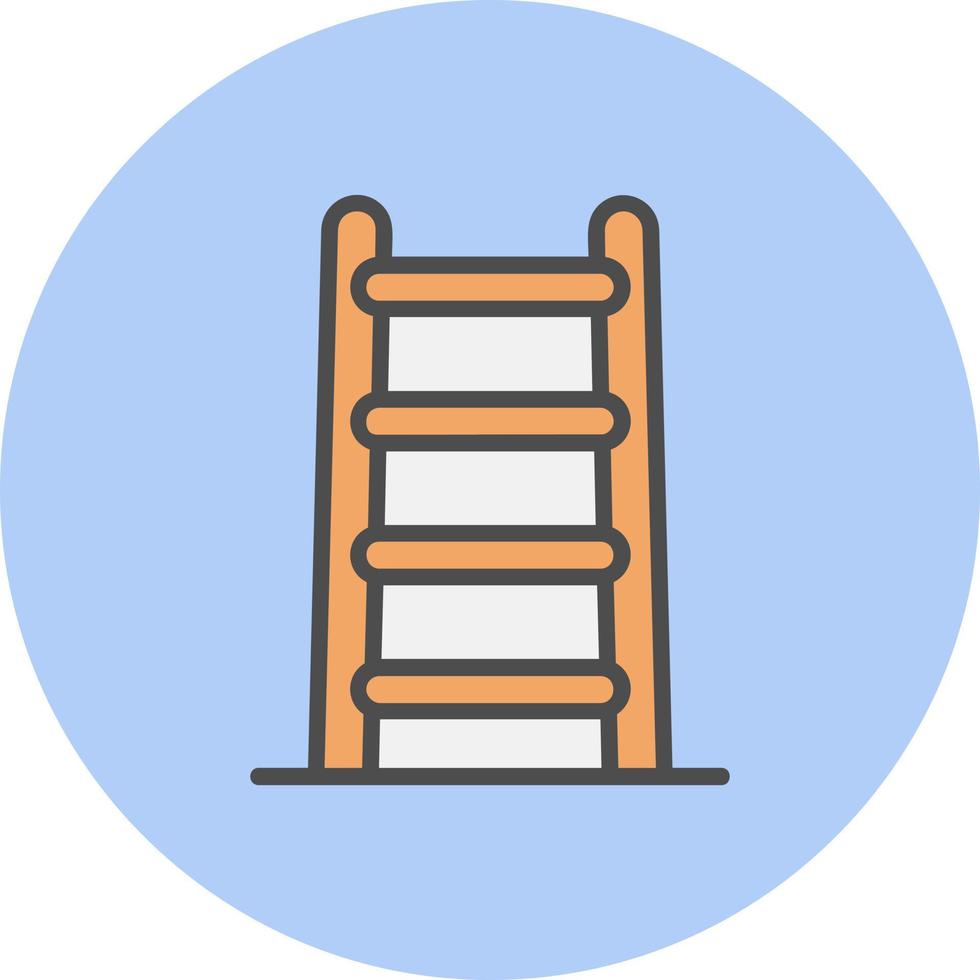 icono de vector de escalera de paso