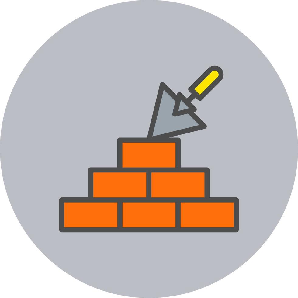 Brickwork Vector Icon