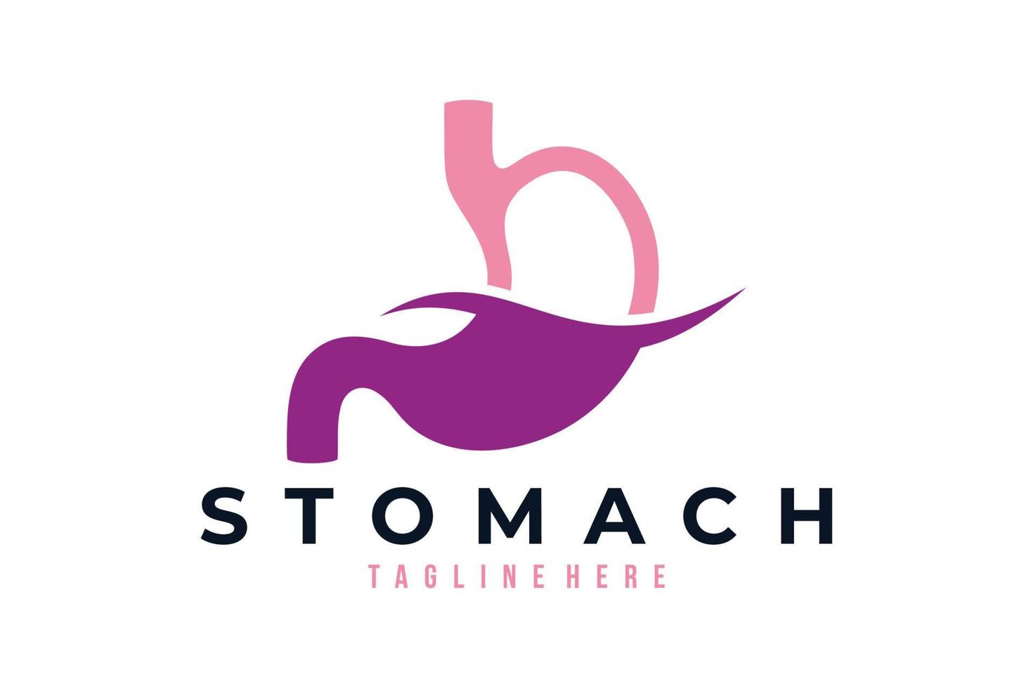 stomach care logo icon vector isolated