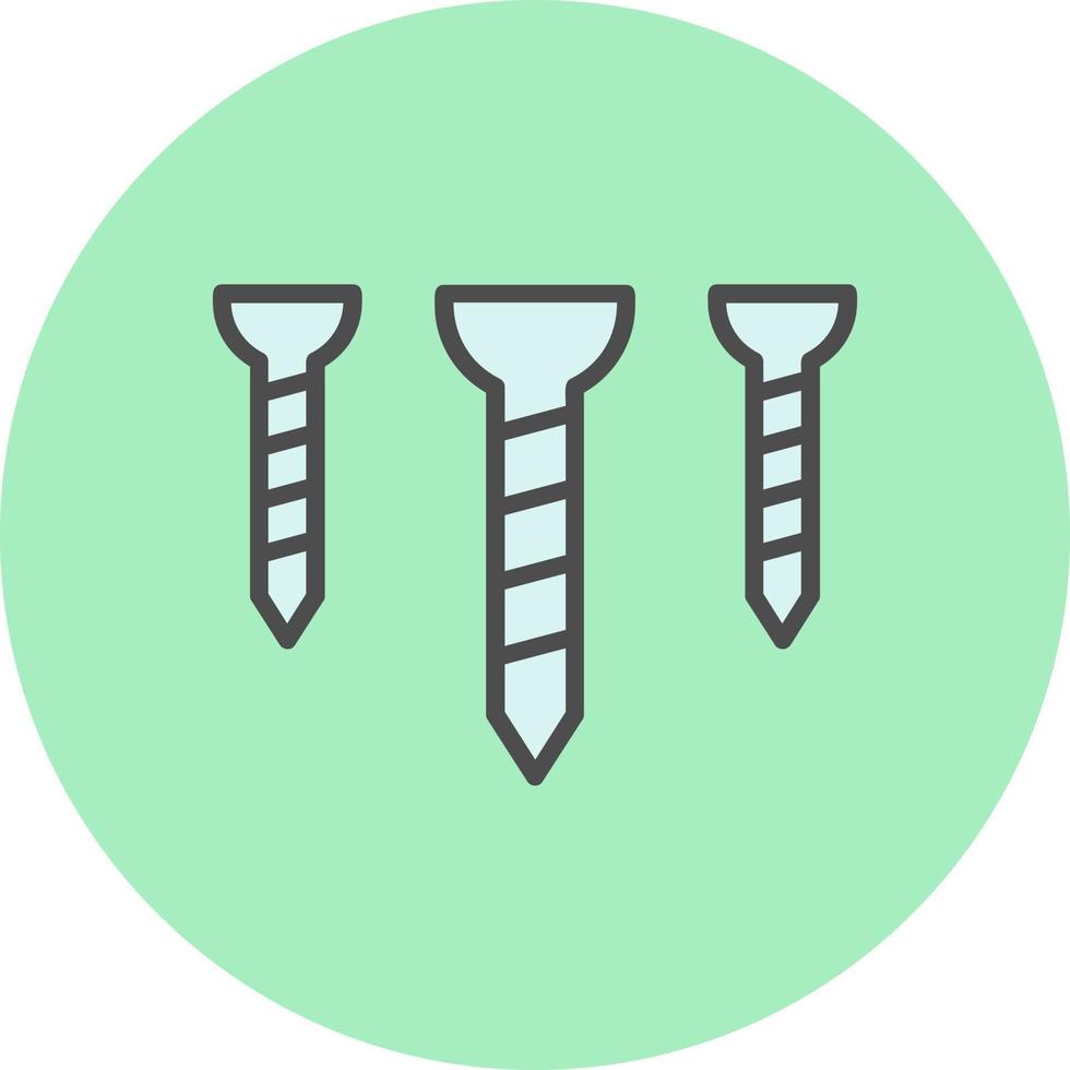 Screws Vector Icon