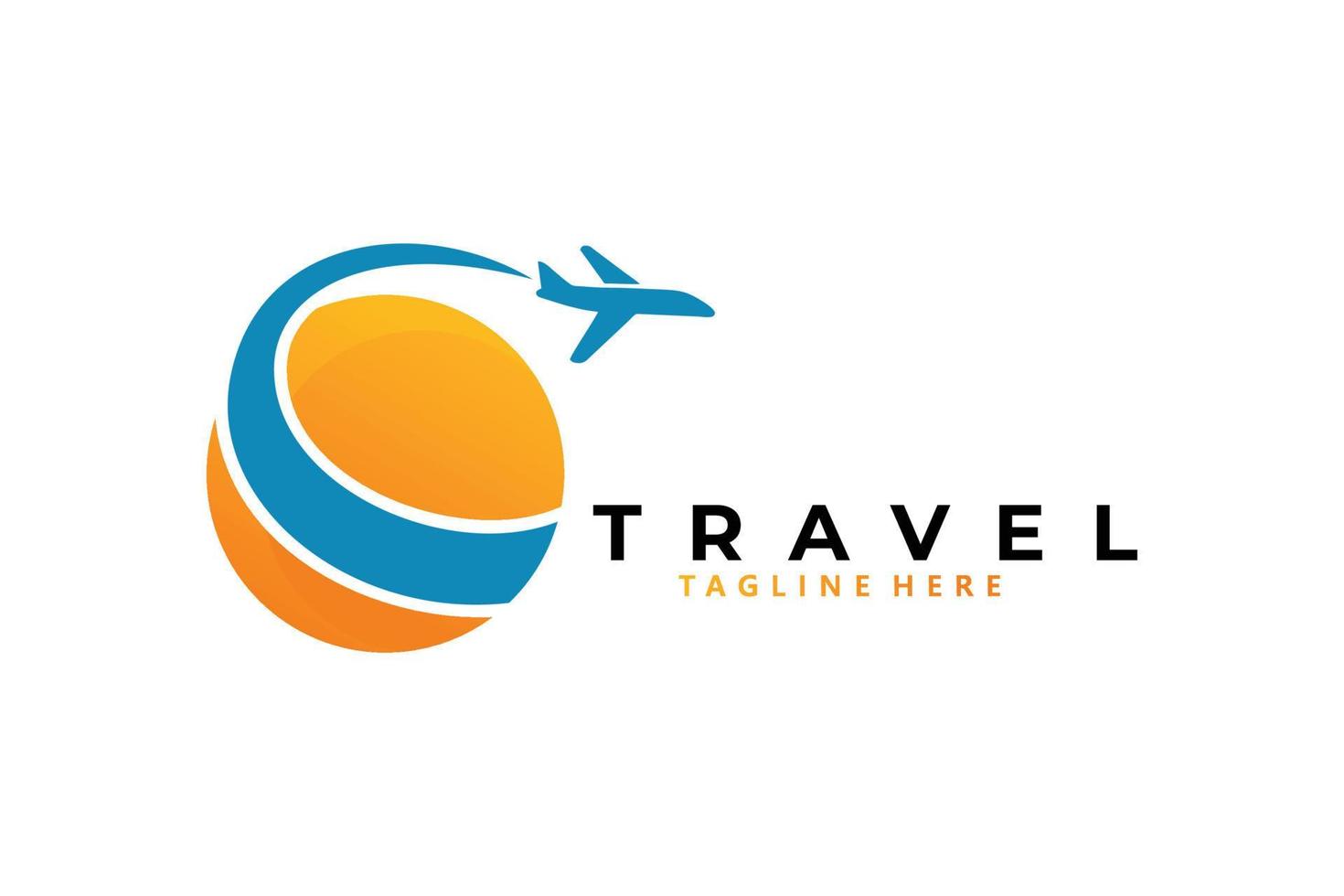 travel logo icon vector isolated