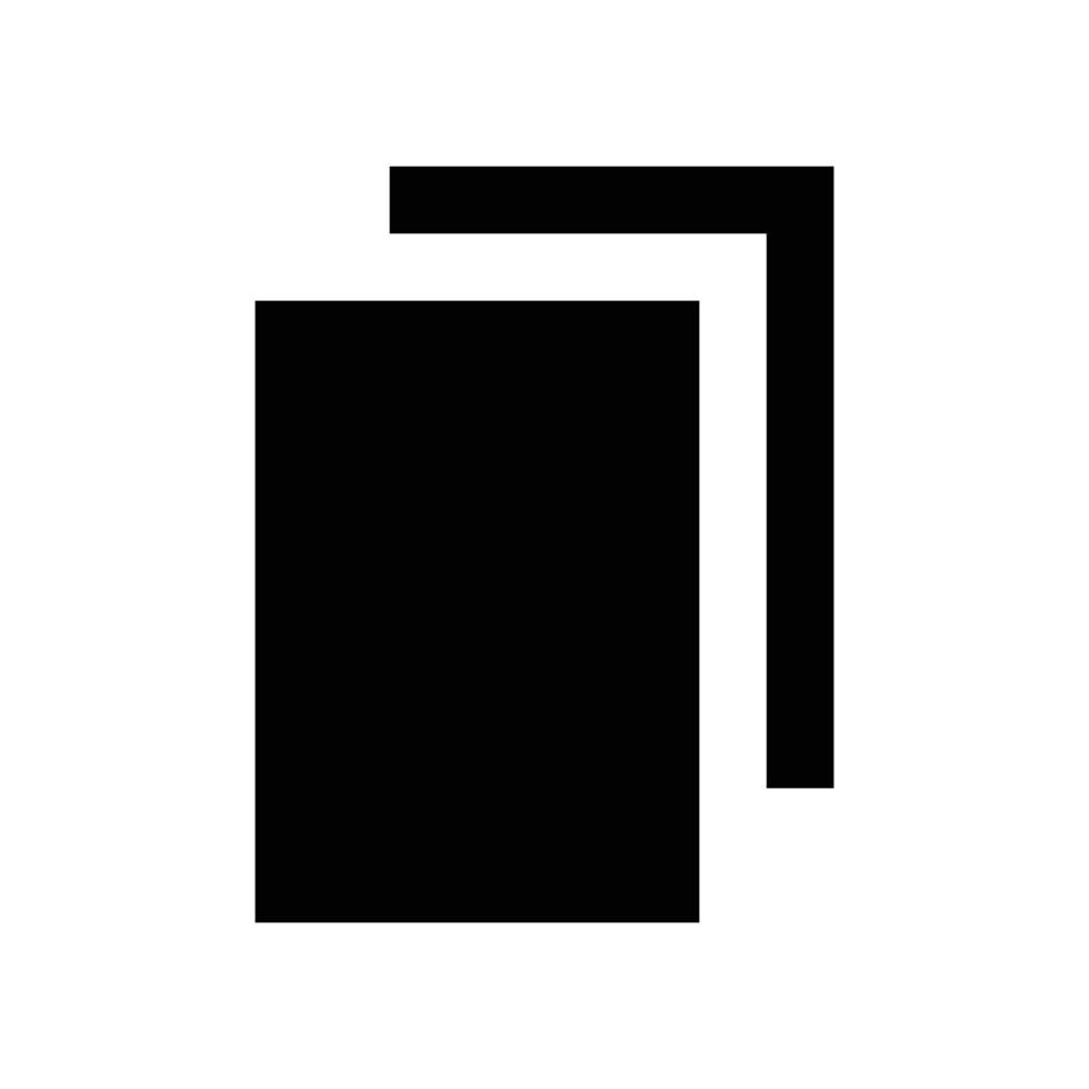 library icon silhouette vector