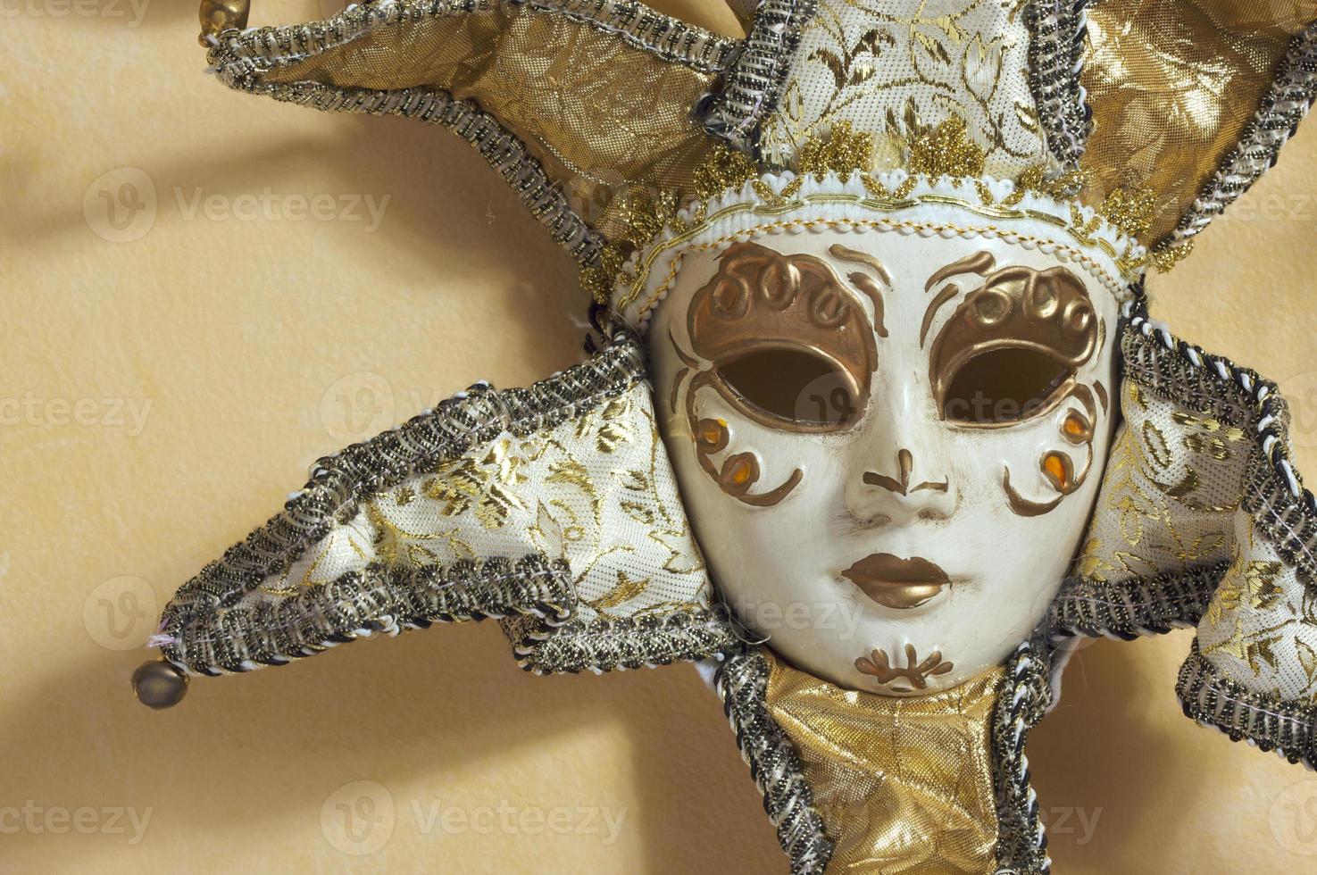 hermosa mascara veneciana foto