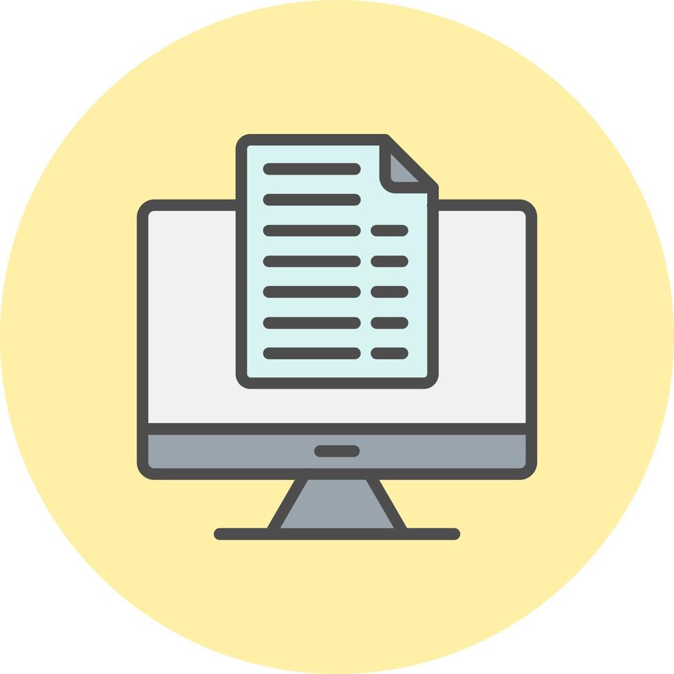 icono de vector de documentación en línea 16451432 Vector en Vecteezy